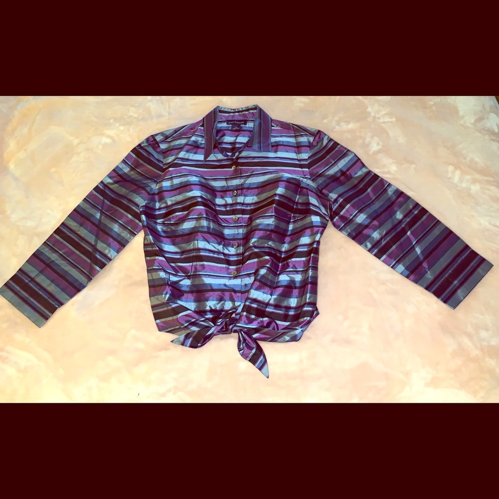 Ann Taylor Top 100% Silk ❤️